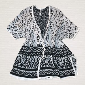 💫4/30 BETHANY MOTA Oversized Open Front Cardigan